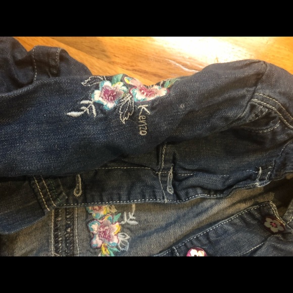 authentic kenzo denim jacket for girls - Picture 3 of 5